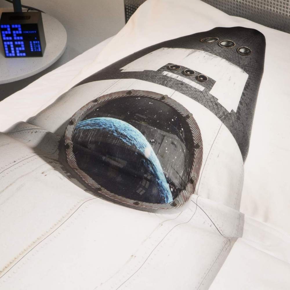 buy rocket ship bed linen online