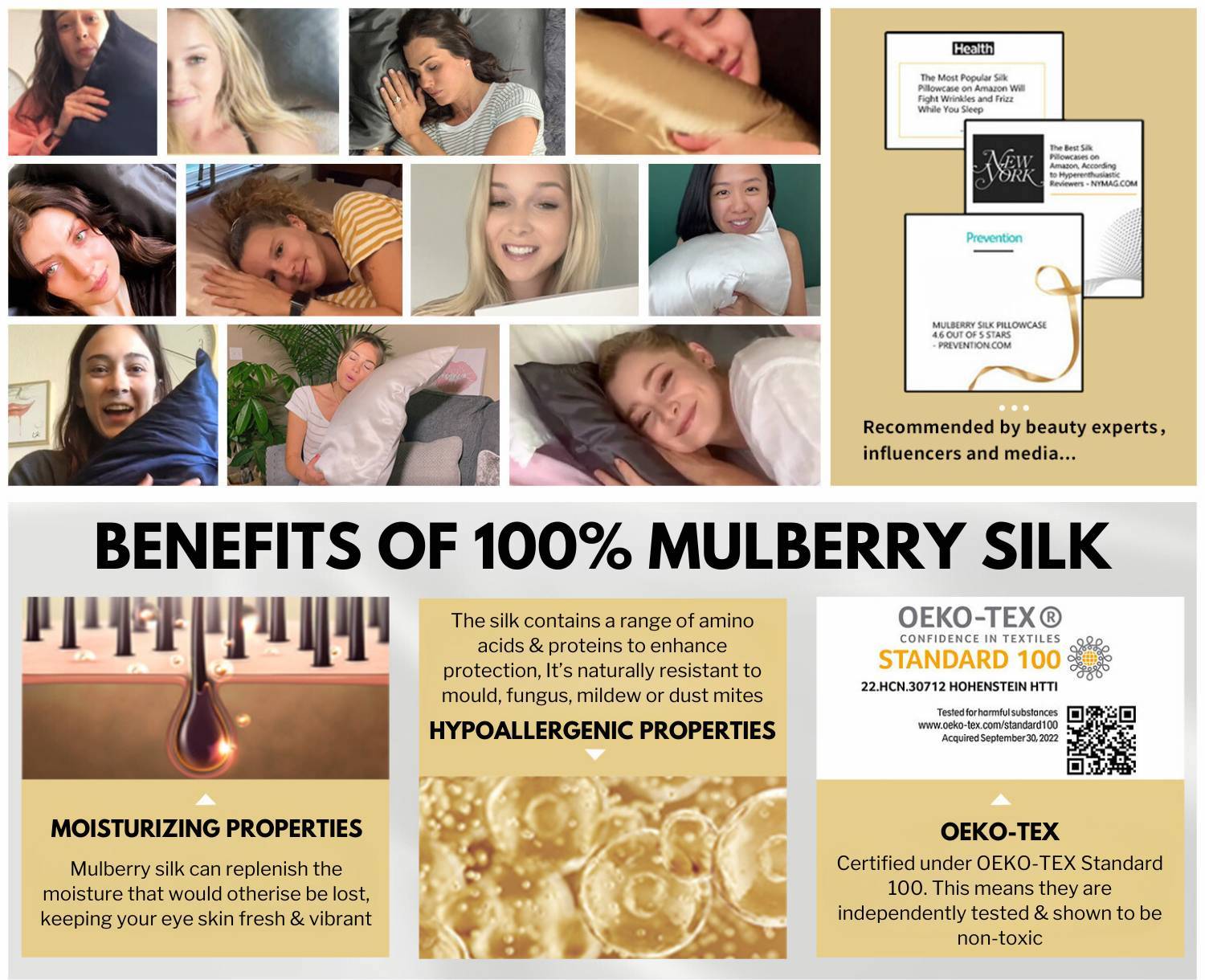 buy pure silk pillow cases