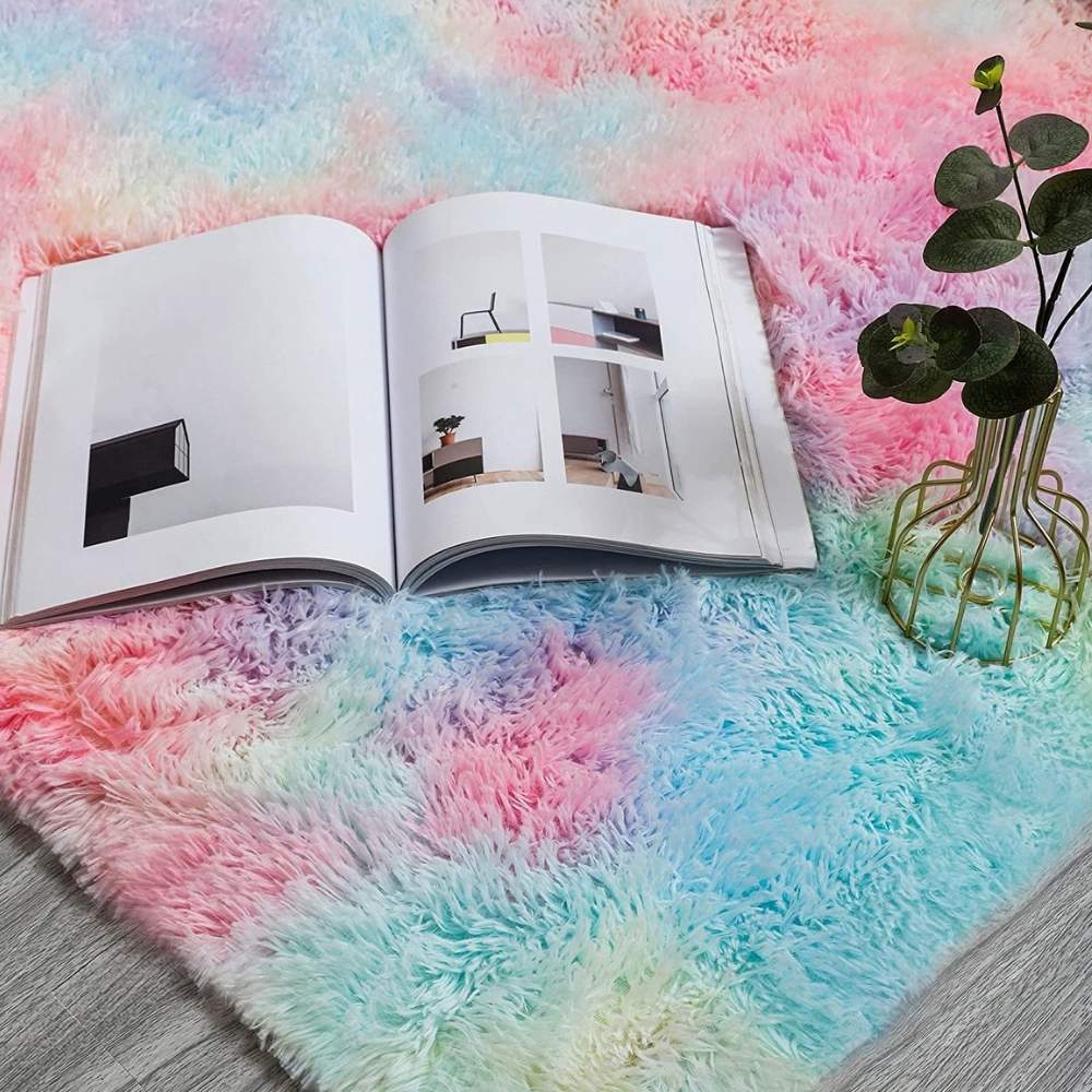 buy multi colored rug online