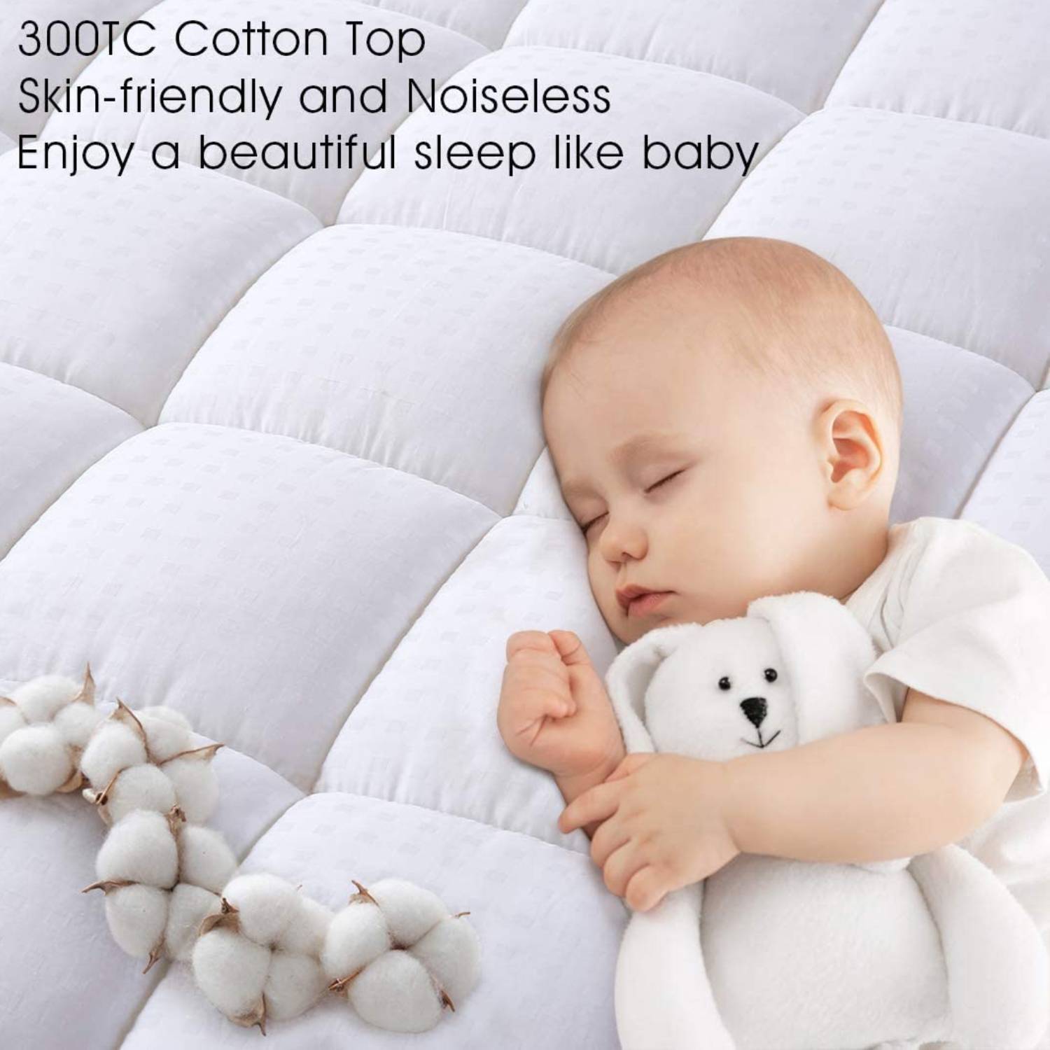 Quilted Mattress Topper: image 6