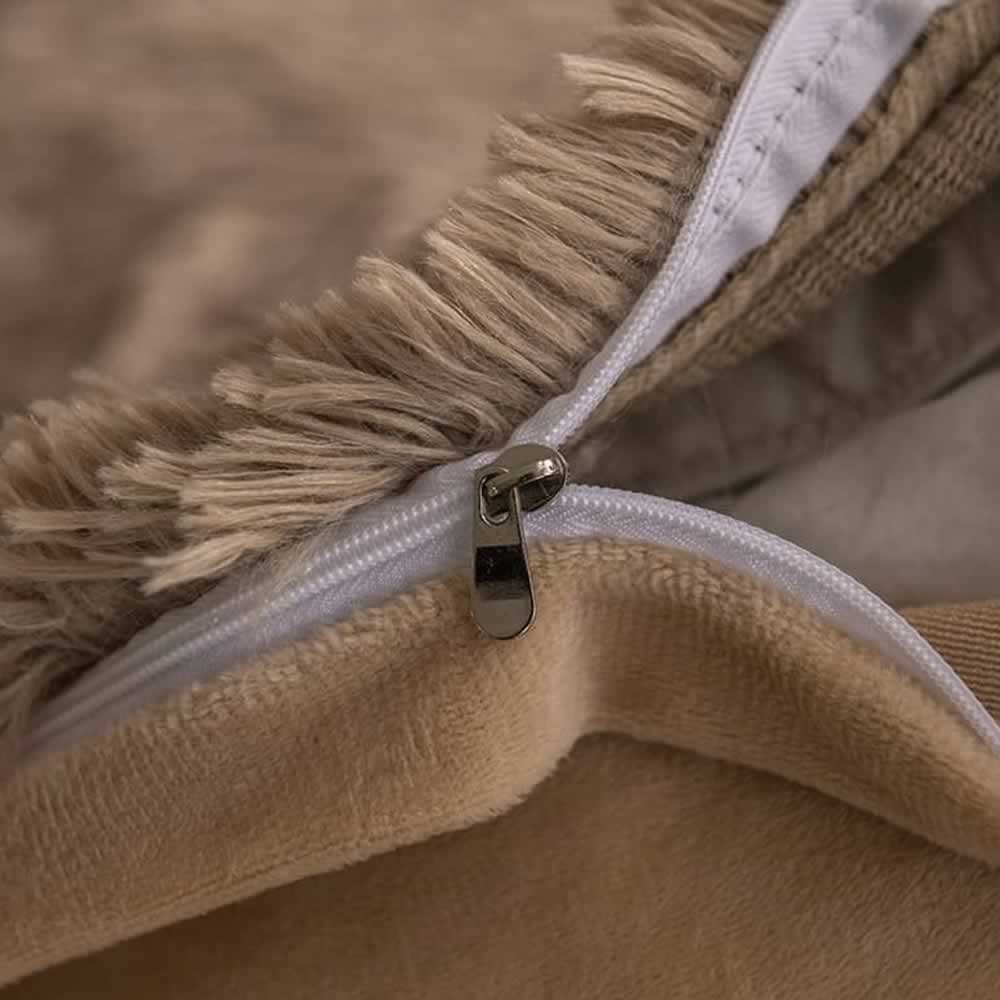 Luxury Plush Shaggy Bedding Sets: image 13